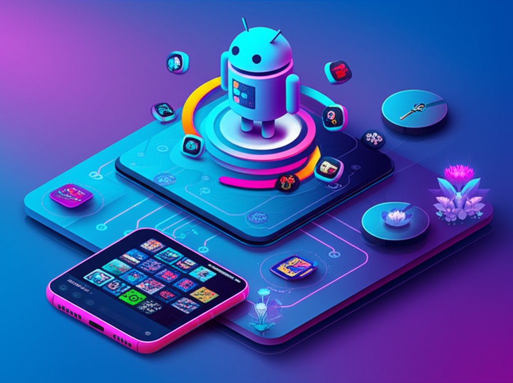 Unwanted Android games automatically installing on a smartphone.