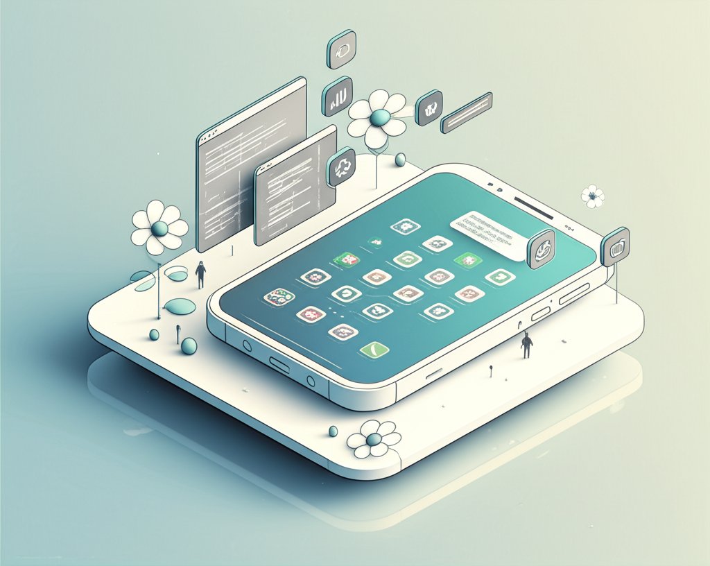 iPhone's design approach: Simplicity, intuitive user experience.