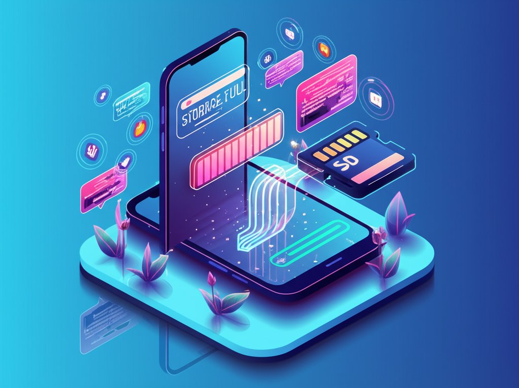 Declutter phone storage: transfer apps to SD card to solve the storage squeeze.