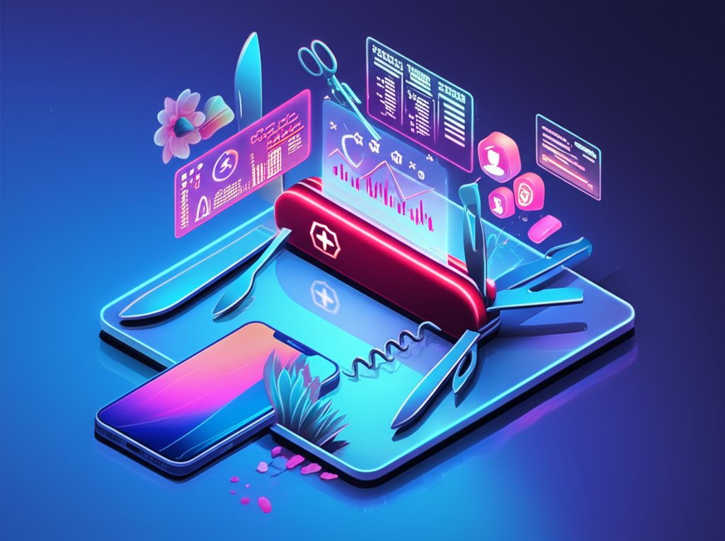 Digital Swiss Army Knife: Essential multi-tool functions clearly explained.